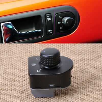 Fit For VW Passat Golf Beetle Bora Side Electric Mirror Switch Knob cr