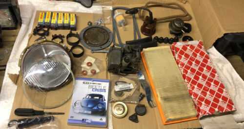 Job Lot Volkswagen Beetle Parts Mixture Of Old Original And New