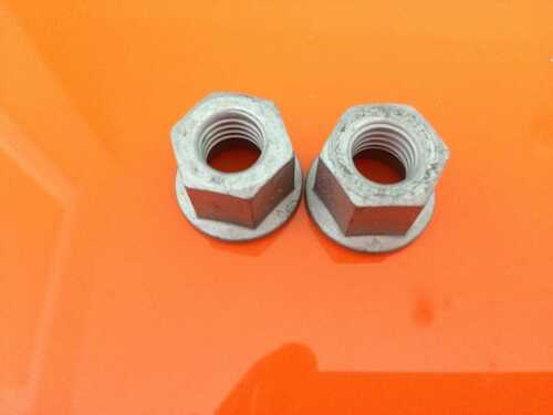 GENUINE VOLKSWAGEN AUDI VAG M10 HEX HEAD COLLARD NUT'S X 2 N90908102