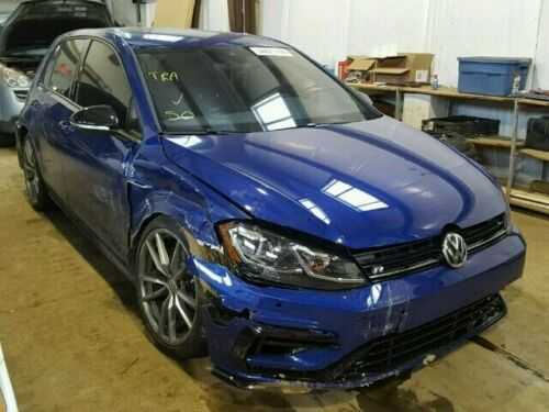 2017 2018 2019 2020 VOLKSWAGEN GOLF R 5DR MK 7.5 PARTS BREAKING BLUE DOOR BUMPER