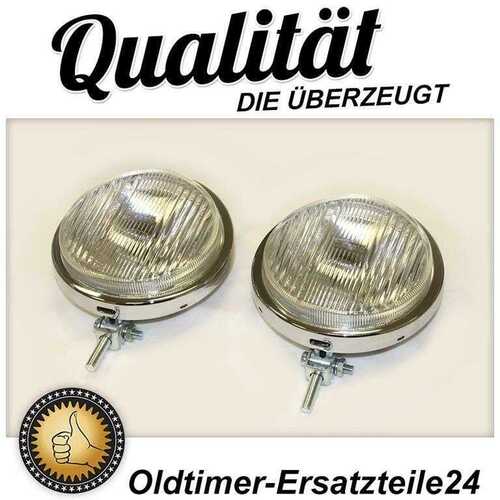 Top Quality Classic Car Halogen Chrome Fog Light Custom Headlights