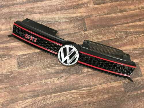 GENUINE VW GOLF MK6 GTI 08-13 FRONT BUMPER UPPER CENTER GRILL 5K0853651AK