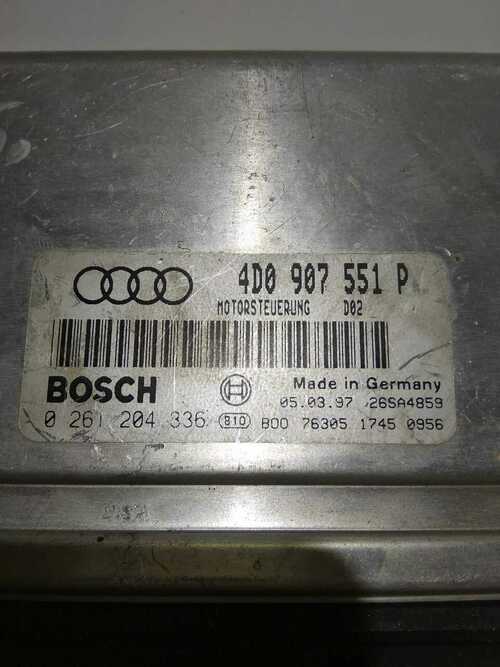 Audi / Vw engine control unit ecu 4D0907551P / 0261204336