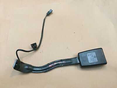 VW Passat B6 05-10 Front Left Seat Belt Anchor Clip Buckle 3c0857755