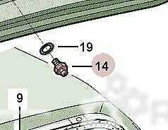 Genuine VOLKSWAGEN Scirocco Compression Buffer Tailgate Adjustable 1K8827761D