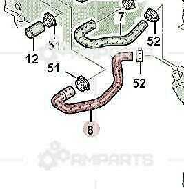 Leon stella Coolant Hose 066121058B Brand New Genuine