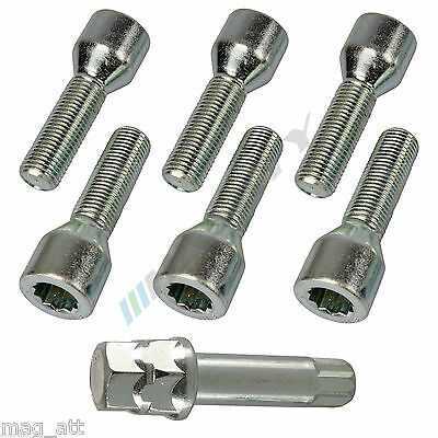 Febi Wheel Studs Wheel Bolt 20er Set M14x1, 5mm Audi Mercedes VW 27mm 09801/2