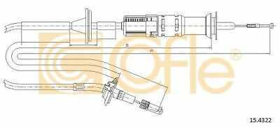 Cable Control Clutch COFLE 92.15.4322 VW