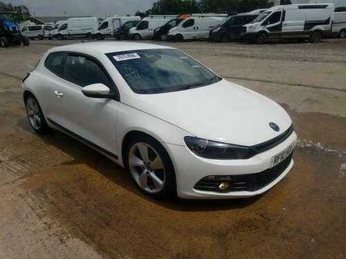 VOLKSWAGEN SCIROCCO 2010 COMPLETE FRONT END IN WHITE COLOUR