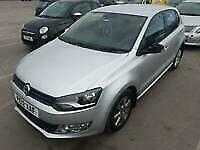 VOLKSWAGEN POLO MATCH 2012 NEARSIDE REAR DOOR IN SILVER COLOUR-NO MIRROR