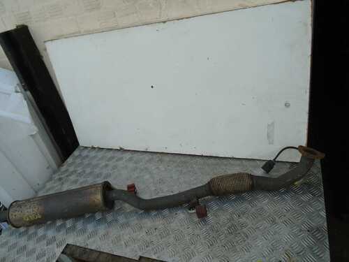 VW POLO S 1.2 12V 9N3 64BHP 3DR 2006 EXHAUST FRONT PIPE FLEXI WITH RESONATOR BOX