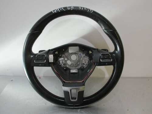 2010-2015 GENUINE VW PASSAT B6 B7 SHARAN LEATHER MULTIFUNCTION STEERING WHEEL