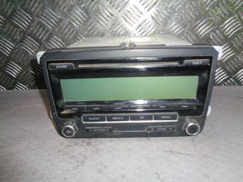 VOLKSWAGEN CADDY 2010 RADIO CD PLAYER HEAD UNIT 1K0035186AA