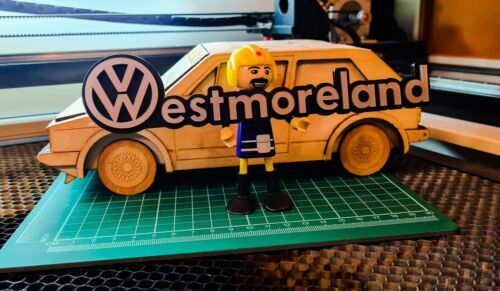 Westmoreland VW Badge