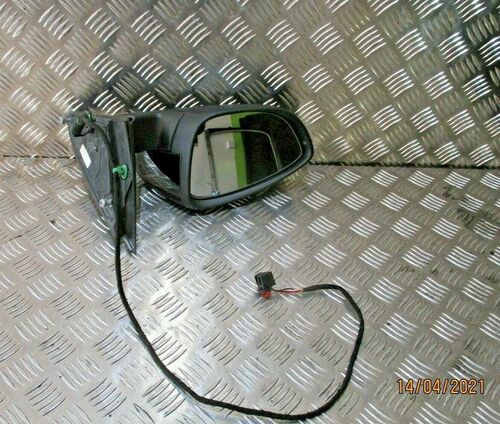 2010-2014 VW PASSAT B7 FRONT PASSENGER SIDE ELECTIRC WING MIRROR OEM 3C0857933A