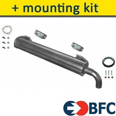 VW TRANSPORTER III BUS 1.6 D 69HP 1989-1992 Exhaust Rear Silencer+