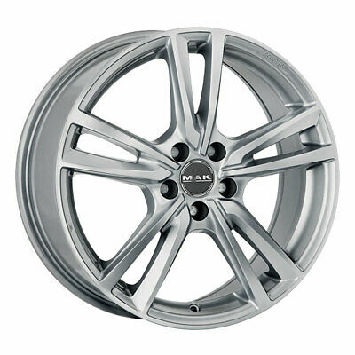 ALLOY WHEEL MAK ICONA VOLKSWAGEN JETTA 7.5x17 5x112 ET 42 SILVER 1d5