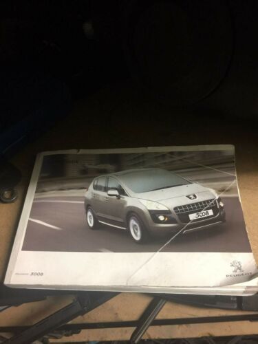 Peugeot 3008 Handbook Manual 2009-2014