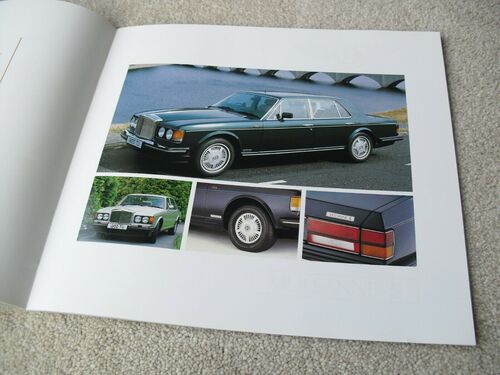 BENTLEY LF 1990 PRESTIGE RANGE BROCHURE TURBO R CONTINENTAL EIGHT MULSANNE